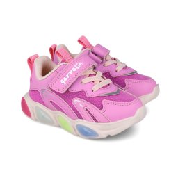 Sneakers cu luminite Garvalin 251808, roz (Marime: 22 (13,5-14,1 cm))