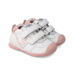 Adidasi Primii Pasi pentru Copii Biomecanics 221001-B, rosa (Marime: 23 (14,2-14,7 cm))