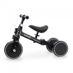 Tricicleta cu pedale 3 in 1 Kidwell Pico Total Black