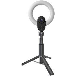 LORGAR Circulus 910, Streaming web camera, 5MP 2592X1944 max resolution,Sony STARVIS CMOS image sensor, lens, 5.5 built-in ring light, auto focus, dual mic,USB- C "LRG-SC910" (timbru verde 0.18 lei)