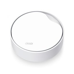MESH TP-LINK, wireless, router AX3000, pt int, 3000 Mbps, port LAN Gigabit si WAN 2.5 Gigabit,2.4 GHz|5 GHz, antena intx42, suport PoE,standard 802.11ax "Deco X50-PoE(1-pack)" (timbru verde 2.00 lei)