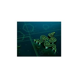 Mouse PAD RAZER, "Goliathus Mobile", gaming, cauciuc si material textil, 270 x 215 x 1.5 mm, negru si verde, "RZ02-01820200-R3M1"