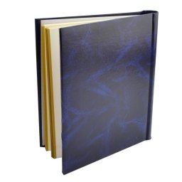 Album foto clasic, 10 file autoadezive, tip carte, spatiu notite, format 9x13, 10x15, pagini cartonate, dimensiune 25x29 cm culoare albastru