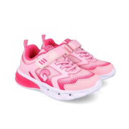 Sneakers cu luminite Garvalin 252828, roz (Marime: 32 (20,2-20,8 cm))