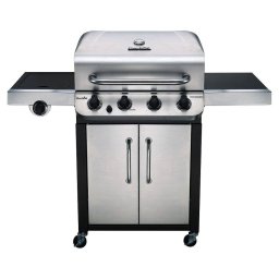 Gratar pe gaz Char-Broil Convective 440S, 4 arzatoare din inox, grile din fonta 140846
