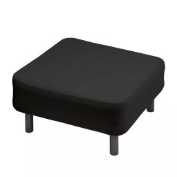 Mobilier gradina si terasa fotoliu tip taburet 81 x 81 x 42 cm One Bar Element 3 ONEBAR103 : Culoare - Black