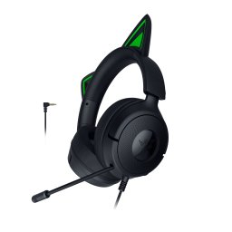 Casti Razer Kraken Kitty V3 X Black "RZ04-05350200-R3M1" (timbru verde 0.18 lei)