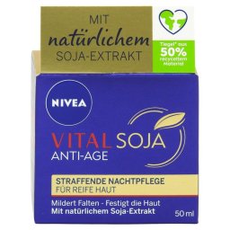 Crema pentru Fata, Nivea, 50 ml Anti Imbatranire Vital Soja Noapte