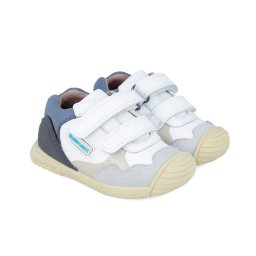 Adidasi Primii Pasi pentru Copii Biomecanics 241130, alb (Marime: 18 (10,8-11,5 cm))