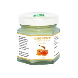 Unguent cu Galbenele, Miere si Propolis, 100% natural, 45 ml