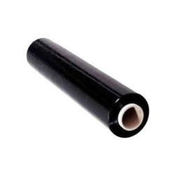 Folie stretch neagra, pentru paletizare manuala, 1.3 kg, 23 microni