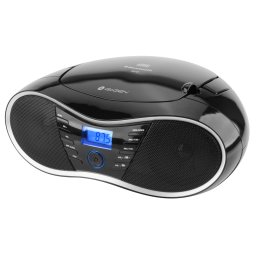 Radio cu CD si Bluetooth GoGEN CDM 388 SUBT S, 4 W, MP 3, USB, SD, AUX, ceas