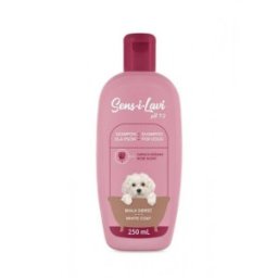Sampon pentru Caini cu Blana Alba, Sens-I-Lavi, 250 ml