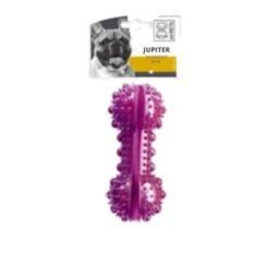 Jucarie pentru Caini Os Transparent Jupiter M-Pets, 15 x 6 cm