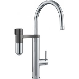 120.0621.229 Baterie bucatarie Franke Vital, sistem filtrare integrat, Crom/Gun Metal