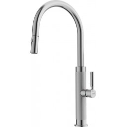 115.0711.554 Baterie bucatarie Franke Mythos Masterpiece J cu dus extractibil, inox