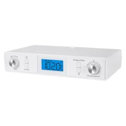 Radio de bucatarie Kruger & Matz cu Bluetooth, FM, ceas si montaj sub dulap