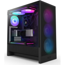 Carcasă PC NZXT H5 Flow (2024), RGB, Black