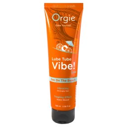 Orgie Tube Vibe Sex Beach Lubrifiant Intim Vibrant pe Bază de Apă 100 ml