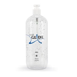 Just Glide Anal 500 ml Lubrifiant pe Bază de Apă pentru Sex Anal - Transparent , 1000 ml
