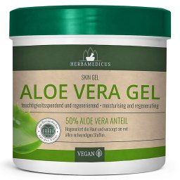 Gel cu Aloe Vera Herbamedicus 250 ml - Răcorire, Hidratare Intensă și Calmare Cutanată