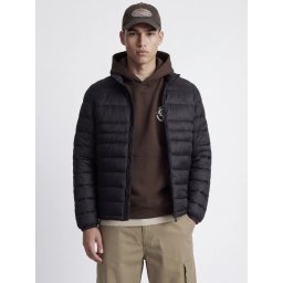 Jack & Jones Jacheta matlasata, barbati, fara gluga, Regular fit, JJEKINGSLEY, Negru (SELECTATI MARIMEA: M)