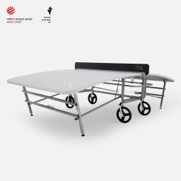 Masă Teqball TEQ™ LITE Pliabilă cu Roți Interior/Exterior 111kg