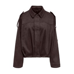 ONLY Geacă Onlmoon-Stina Faux Suede Bomber 15381024 19-1109 TCX chocolate torte
