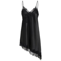 ONLY Rochie Onlindona Strap Satin Lace 15382051 C-N10 black