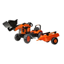 Tractor kubota cu remorca si excavator, falk, 2065am