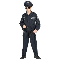 Costum politist copii - 5 - 7 ani / 128 cm