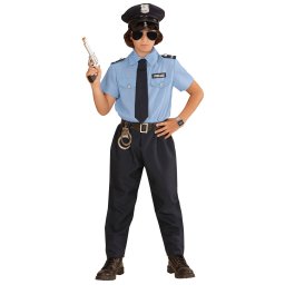 Costum politist baiat - 4 - 5 ani / 116cm