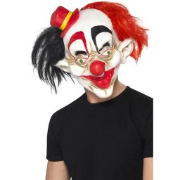 Masca killer clown cu peruca