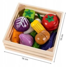 Set de legume cu magnet ecotoys