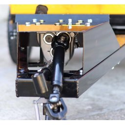 Alpine RM500T Remorca cu tractiune G2 500kg 1 osie prindere bolt pentru motocultor roti ProGARDEN 5.00-12