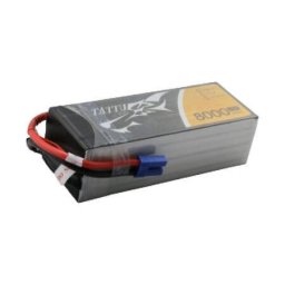 Pachet De Baterii Tattu 8000mAh 22.2V 25C 6S1P Cu EC5
