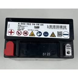 Acumulator Auxiliar Mercedes-Benz A000982960864 12V 12Ah 200A AGM Negru
