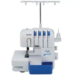 Masina de Surfilat Brother 3034DWT Iluminare Led Alb-Albastru