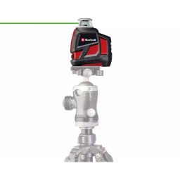 Einhell TE-LL 360 G cross line laser, black/red, green laser lines