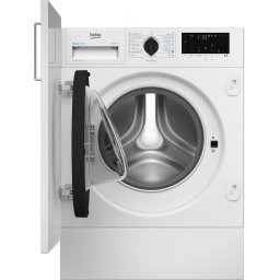 Masina de Spalat Rufe Frontala Incorporabila Beko B3WBT671415W 7KG 1200RPM 15 Programe Motor ProSmart Inverter SteamCure Clasa A Alb