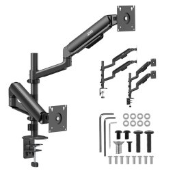 Suport TV ergo office Gas Spring 17-32inch 1-10kg ER-692 Negru