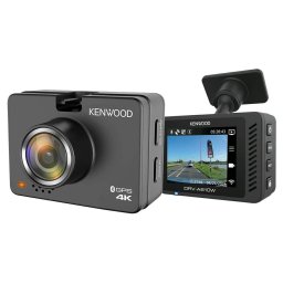Camera De Bord Kenwood Cu Display De 2 4K Ultra HD Pentru Inregistrat In Trafic Negru