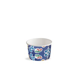 Cupe Inghetata Carton Capri, O 6.42 x H 4 cm, 80 ml, Set 55 buc