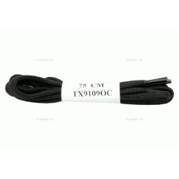 Sireturi negre pentru pantofi lungime 60 cm