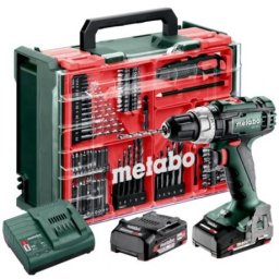 SB 18 L Metabo masina de gaurit / insurubat cu percutie , 18 V, acumulator tip LiPOWER, cuplu maxim 50 Nm , cod 602317710