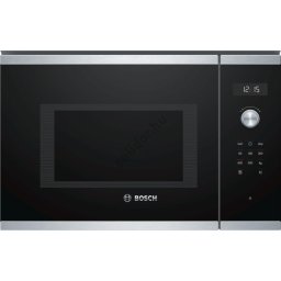 Cuptor cu microunde Bosch BFL554MS0 Microwave Oven , Serie 6, Built-in, 900W, 25L, Negru