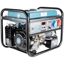Generator curent electric KS10000E1/3, trifazic, 7500 W, 4 timpi,stabilizator de tensiune (AVR), 15 h autonomie maxima, benzina