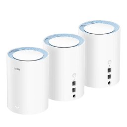 Router wireless WiFi Mesh M1200 AC1200 5GHz 300Mb/s 23dBm 3buc Alb
