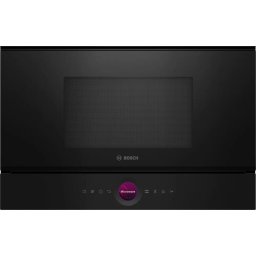 Cuptor cu microunde incorporabil Seria 8 21 l, 900 W, AutoPilot 10, Control digital, Display TFT, Neagru