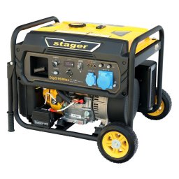 516009500IEA, 9.5 kW, 800 W, 458 cm³, Negru/Galben